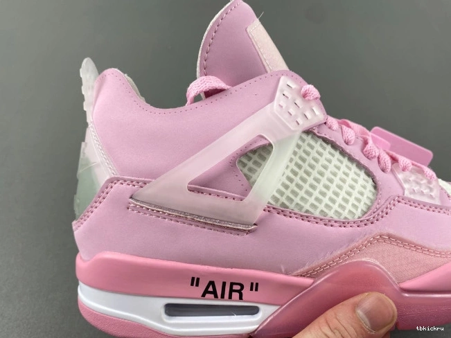Cheap TBkick 4 X PINK OFF-WHITE JORDAN 0707